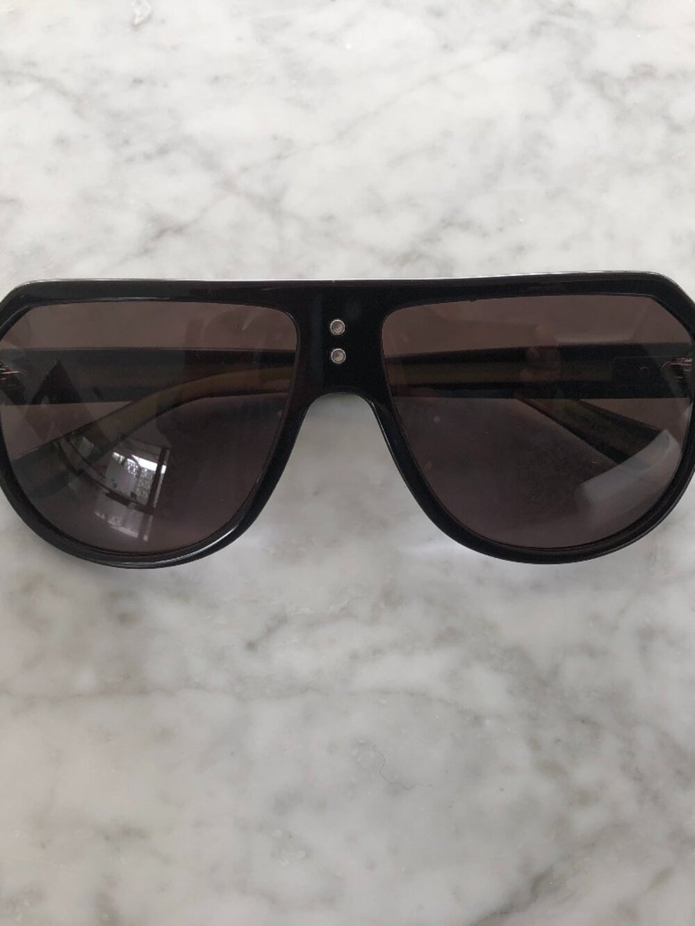 BRAND NEW SAMA EYEWEAR SUNGLASSES MODEL "SO" IN BROWN & GREEN COLOR COMBINATION